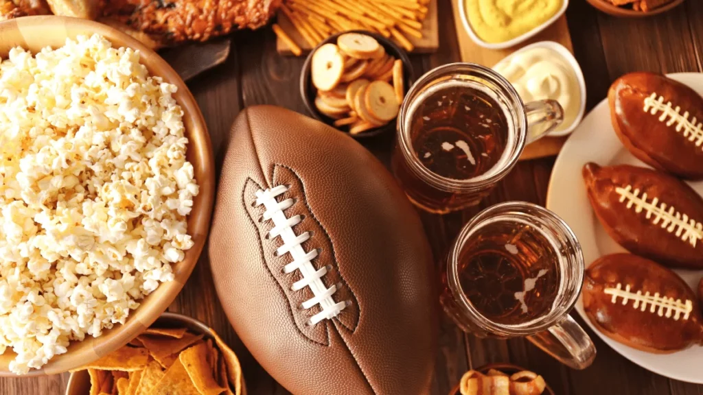 WordPress Dim Game Day Flavors Blog
