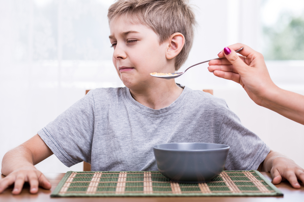 Child dislikes the taste of the cereal