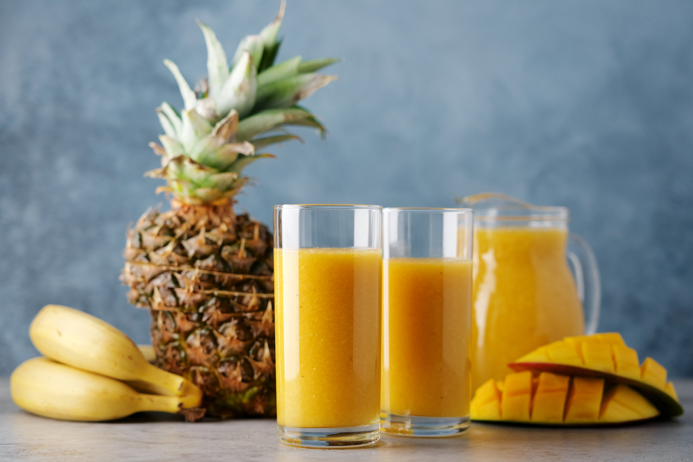 Pineapple and mango flavor