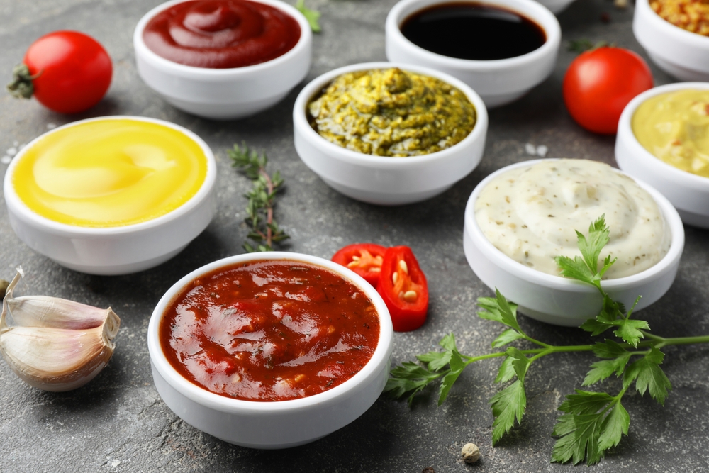 Emulsified sauces for flavor