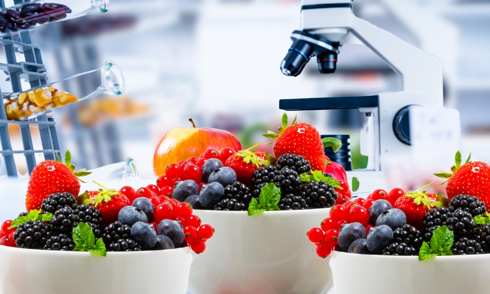 Fresh Fruit in Food Science Lab