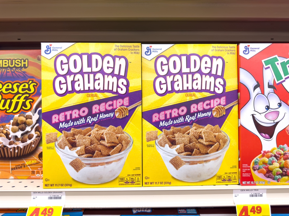 Golden Grahams retro recipe cereal 