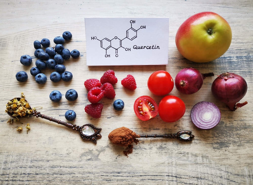 Structural chemical formula of flavonoid