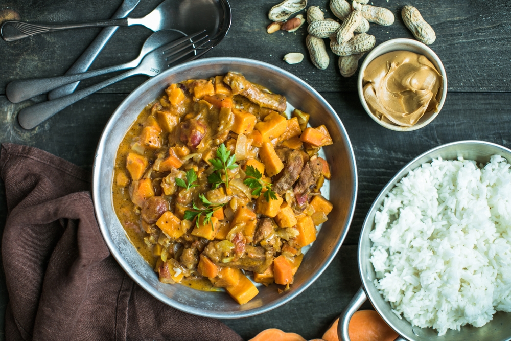 African chicken peanut stew