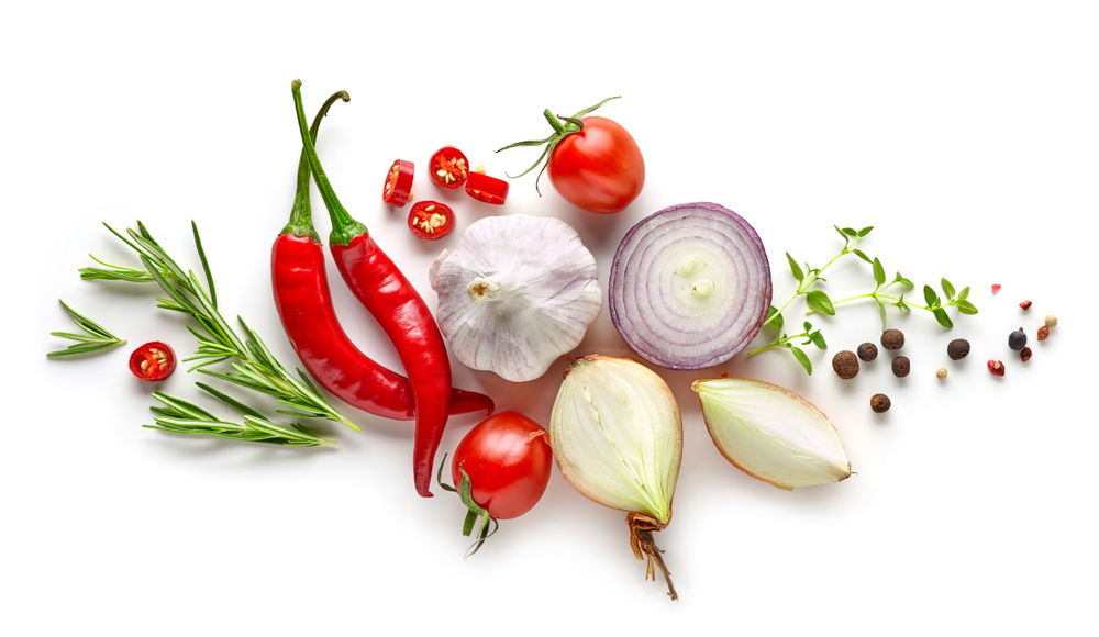 Flavor volatility - various herbs and spices 