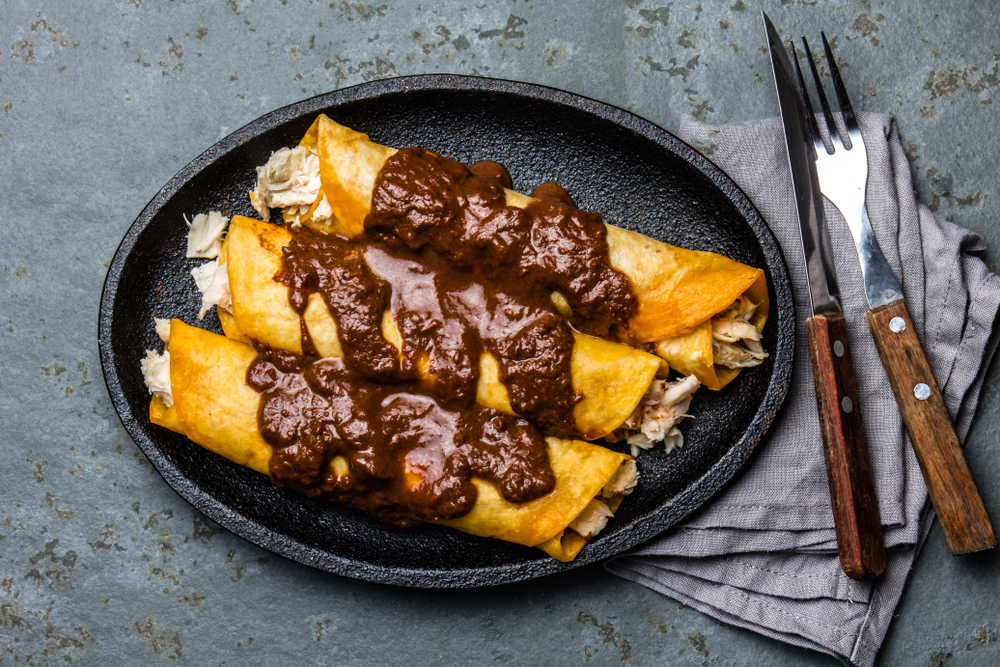Global cuisine -Mexican mole.