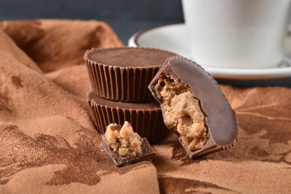 Gourmet chocolate covered peanut butter cups