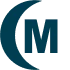 M logo